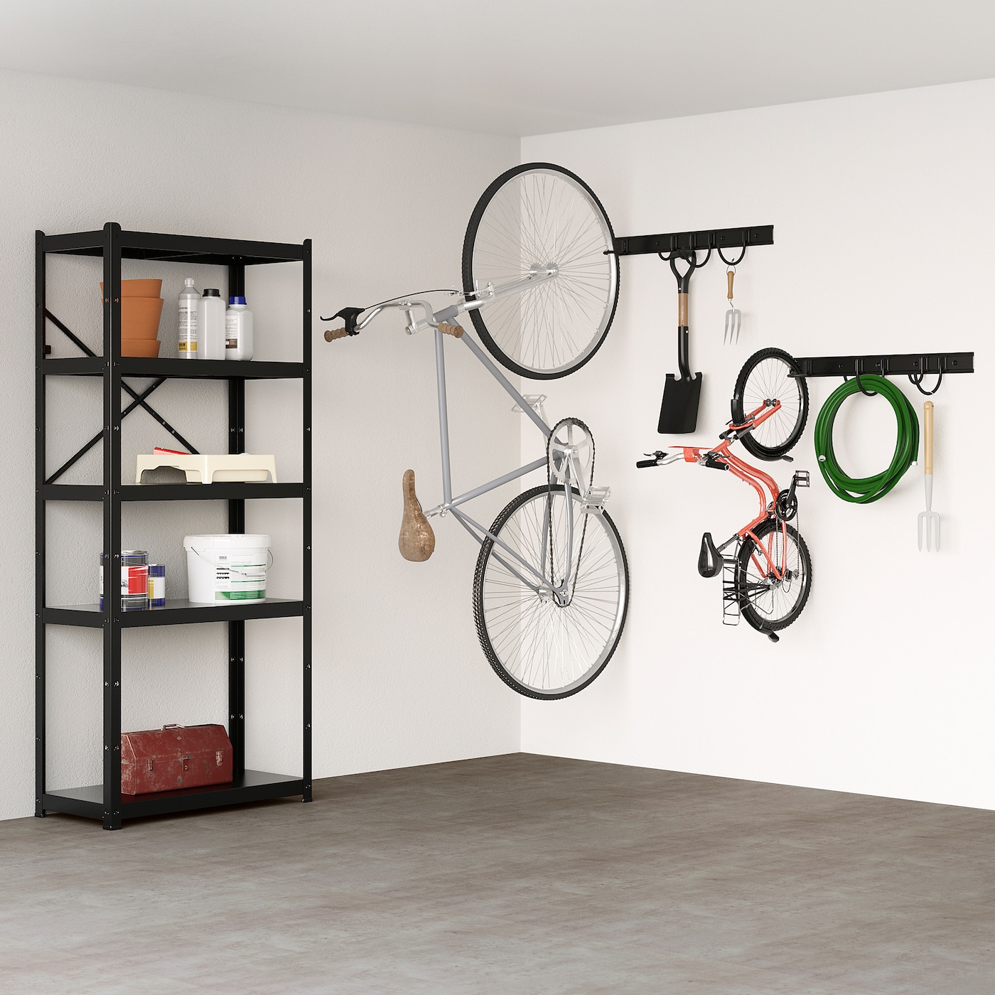 Фото БРОР Стеллаж черный