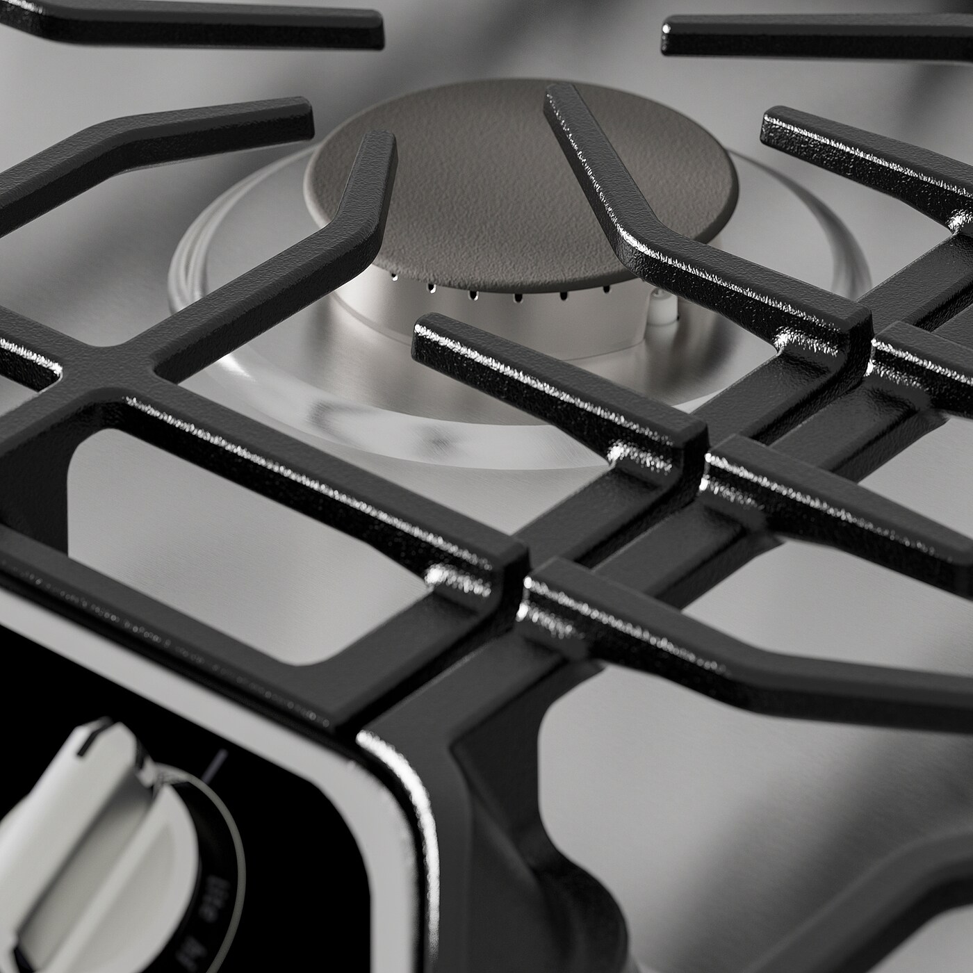 Фото АВБРЭННИНГ Газовая варочная панель Нержавеющая сталь