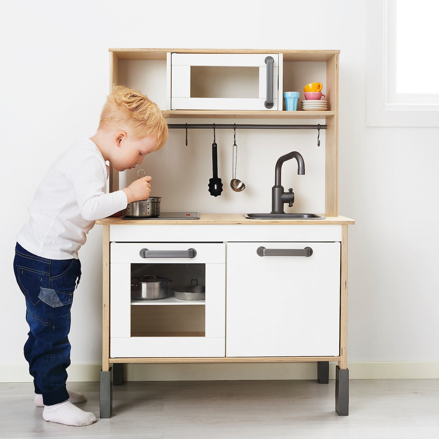 Фото ДУКТИГ Игровая кухня береза
