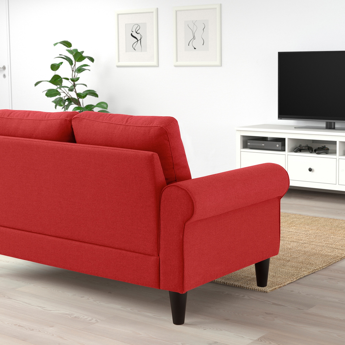 Фото ГАММАЛБИН Диван красный