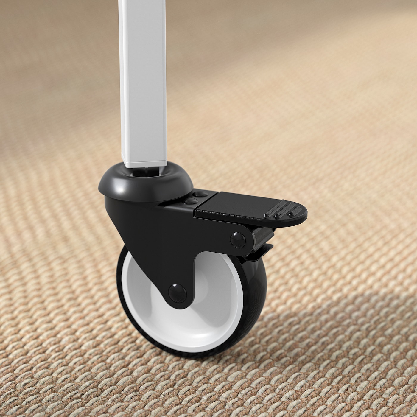 Фото ЭЛЛОВЕН Доска/доска для объявлений на роликах белый