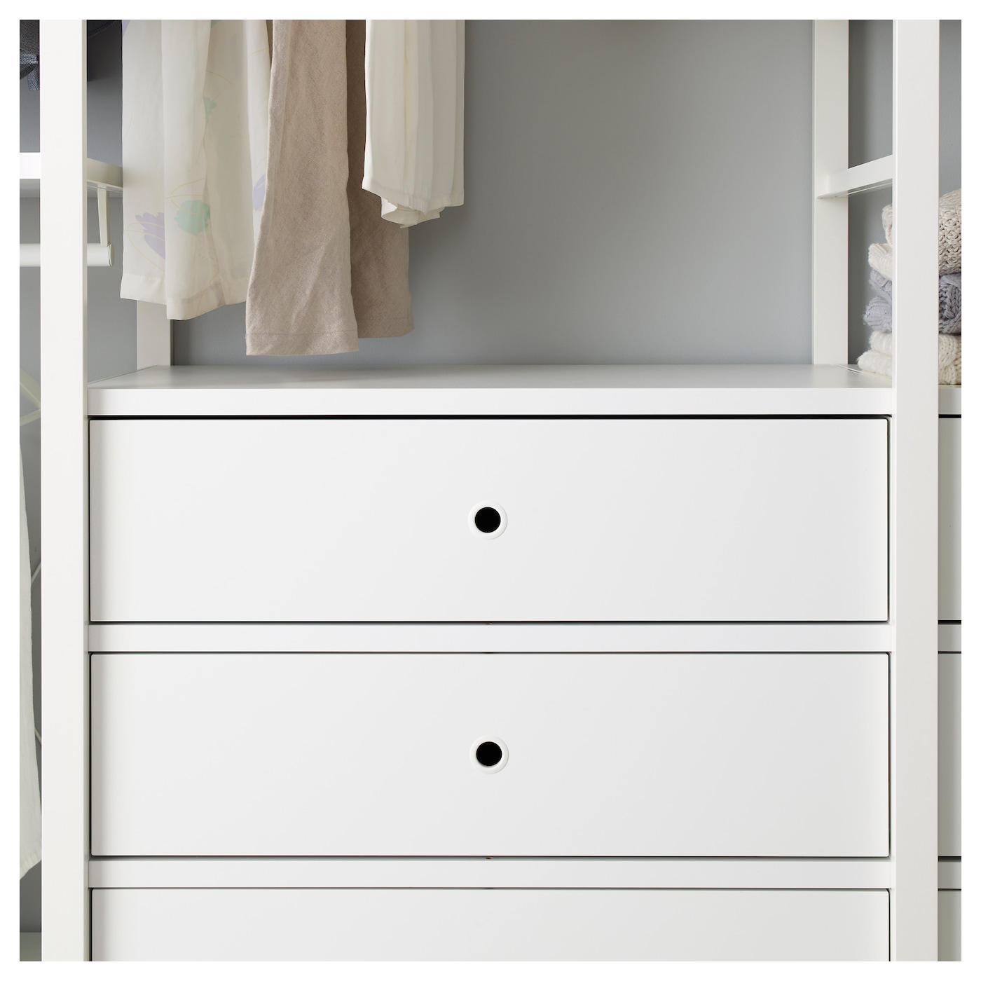 Фото ЭЛВАРЛИ Гардеробная комбинация белый