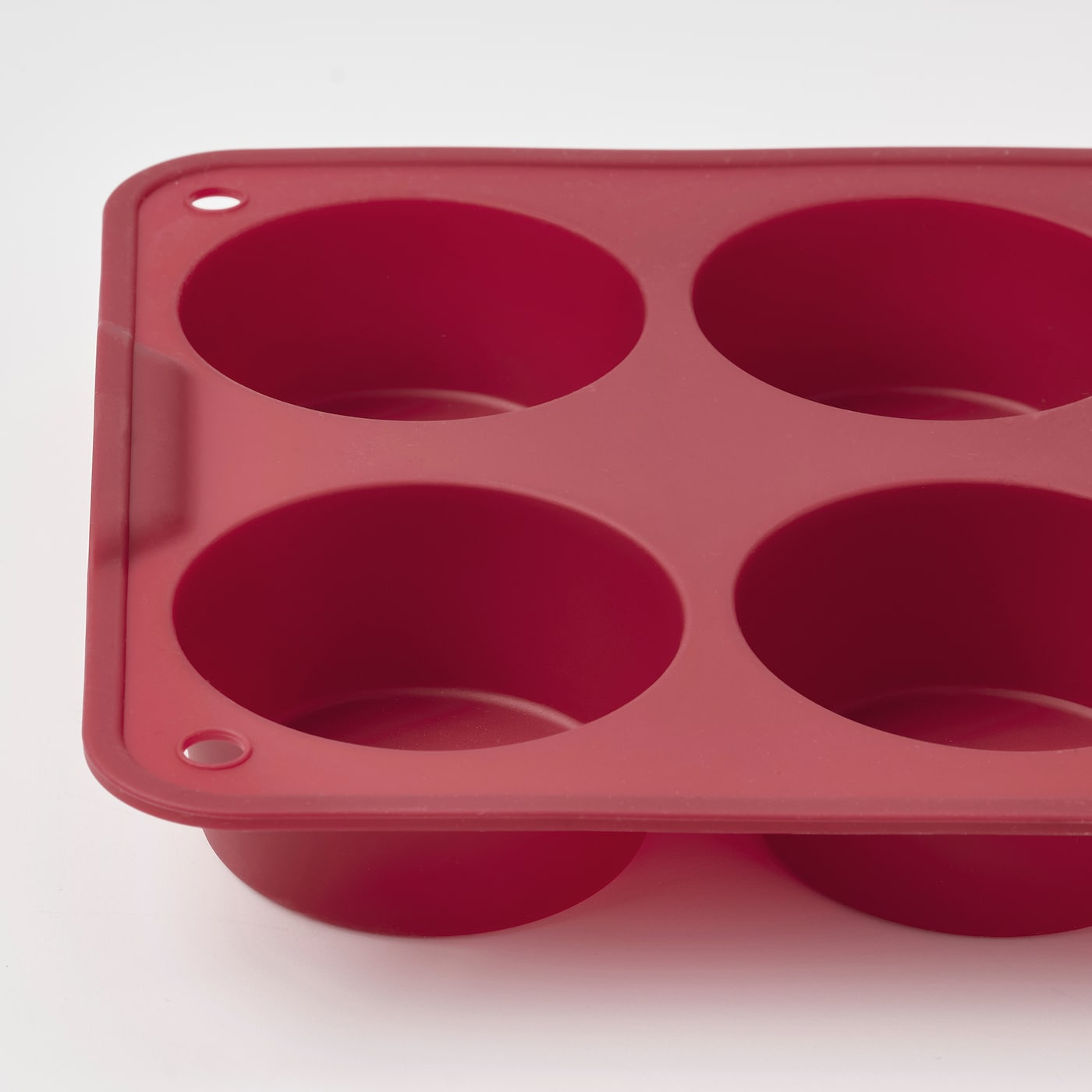 Фото КАНТНОЛ Форма для маффинов темно-красный