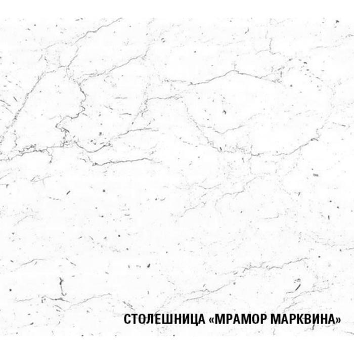 Фото Кухонный гарнитур Ноктюрн стандарт 1600х600 Бетон темный/Белый