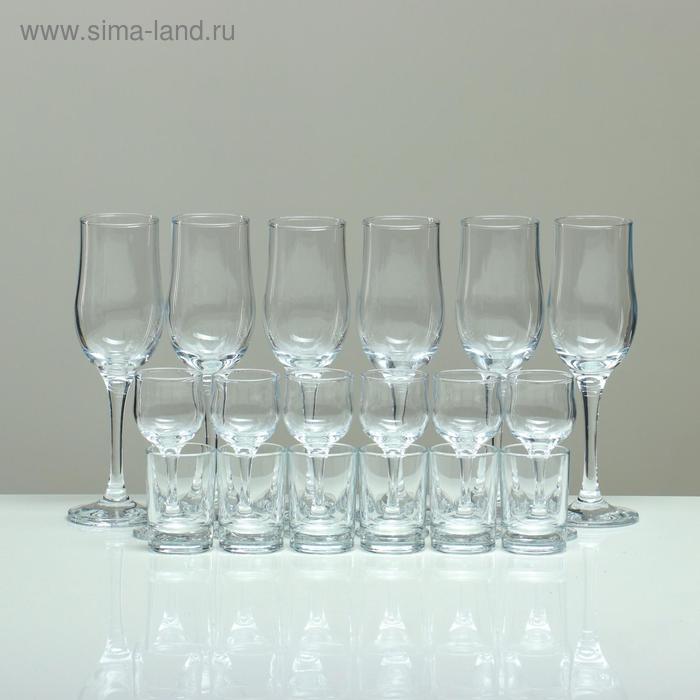 Фото Мини-бар 18 предметов шампанское Карусель гладье, темный 200/55/50 мл
