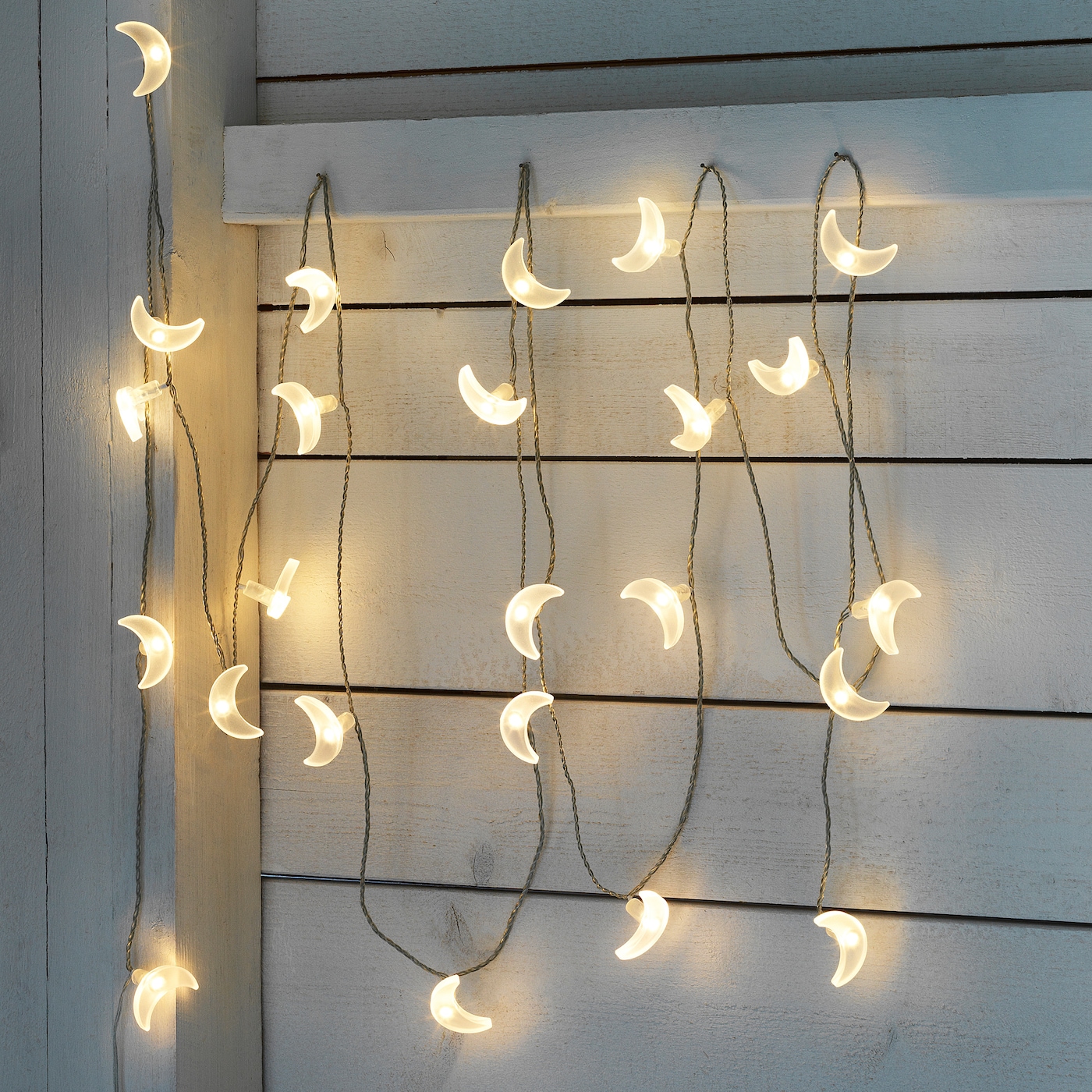 Фото ГОКВЕЛЛО Светодиодная гирлянда с 24 лампочками. внутри/снаружи теплый белый