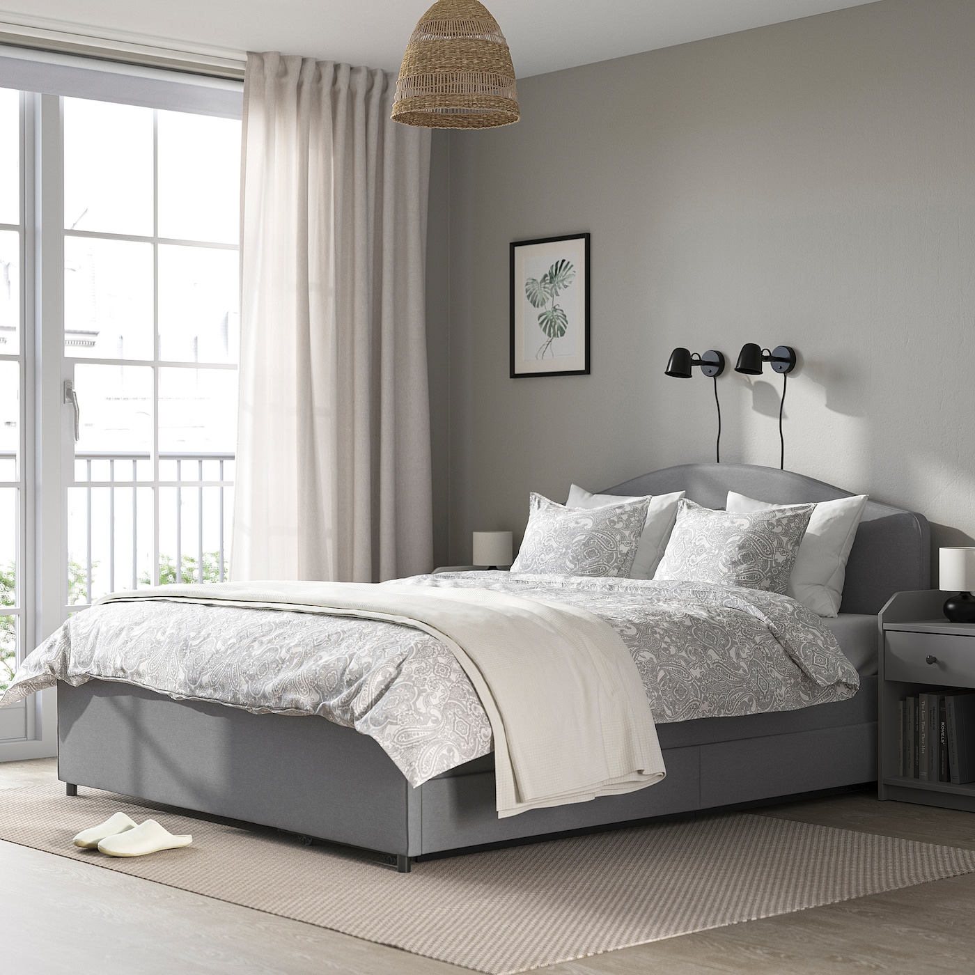 Фото ХАУГА Мебель для спальни набор из 3 шт.