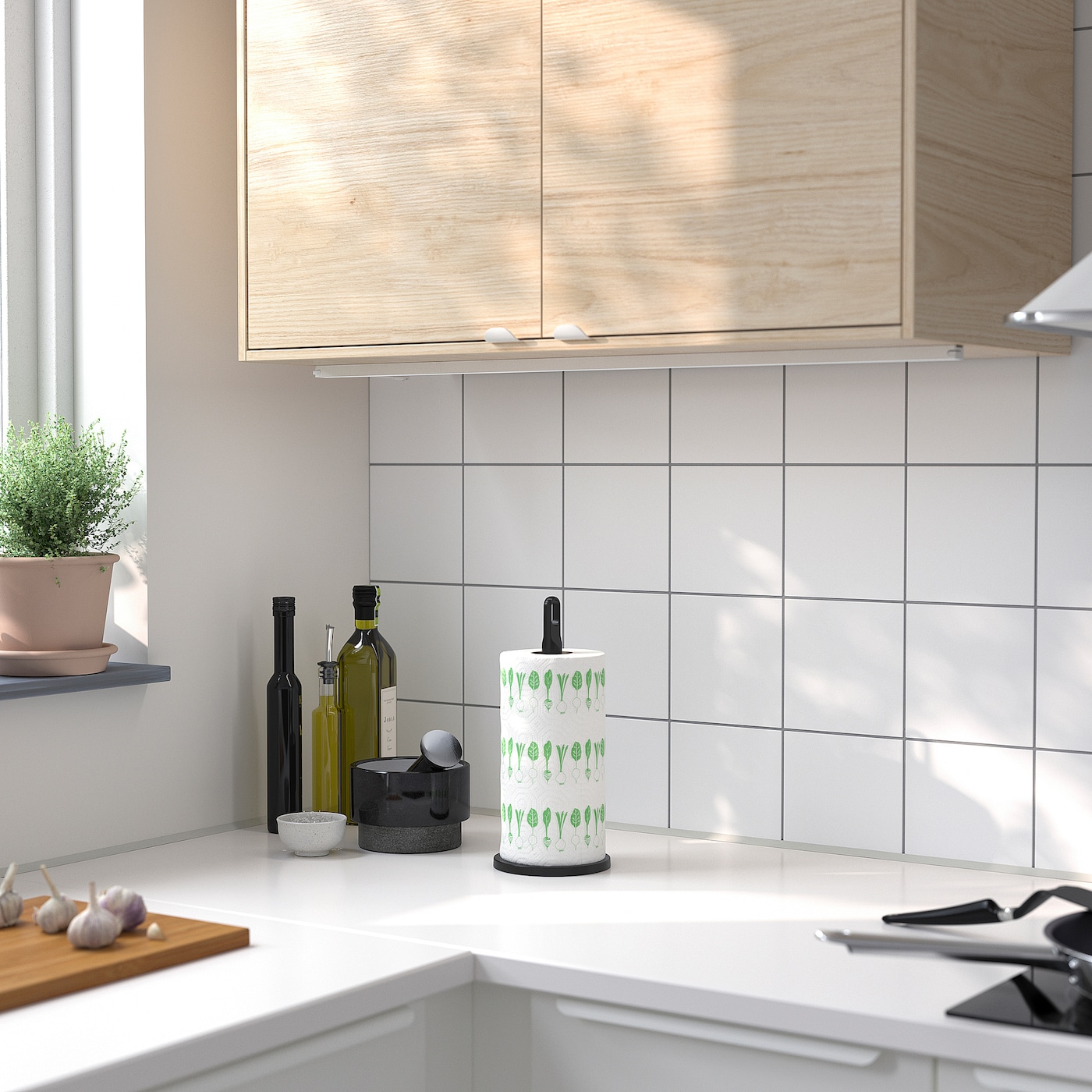 Фото СЕМЬЯ Держатель бумажных полотенец антрацит
