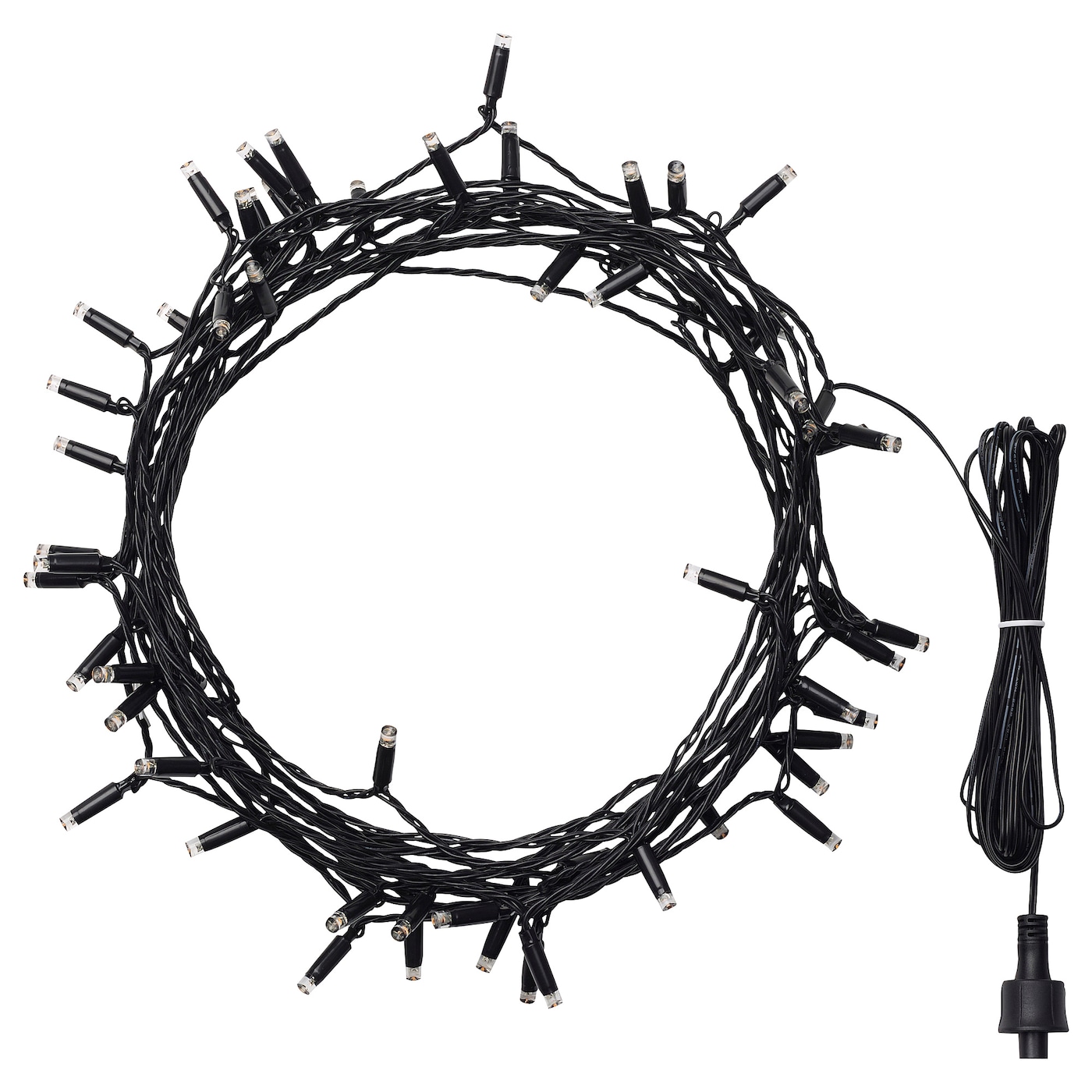 Фото КУСТФИР, Светодиодная гирлянда из 64 лампочек., открытый оранжевый