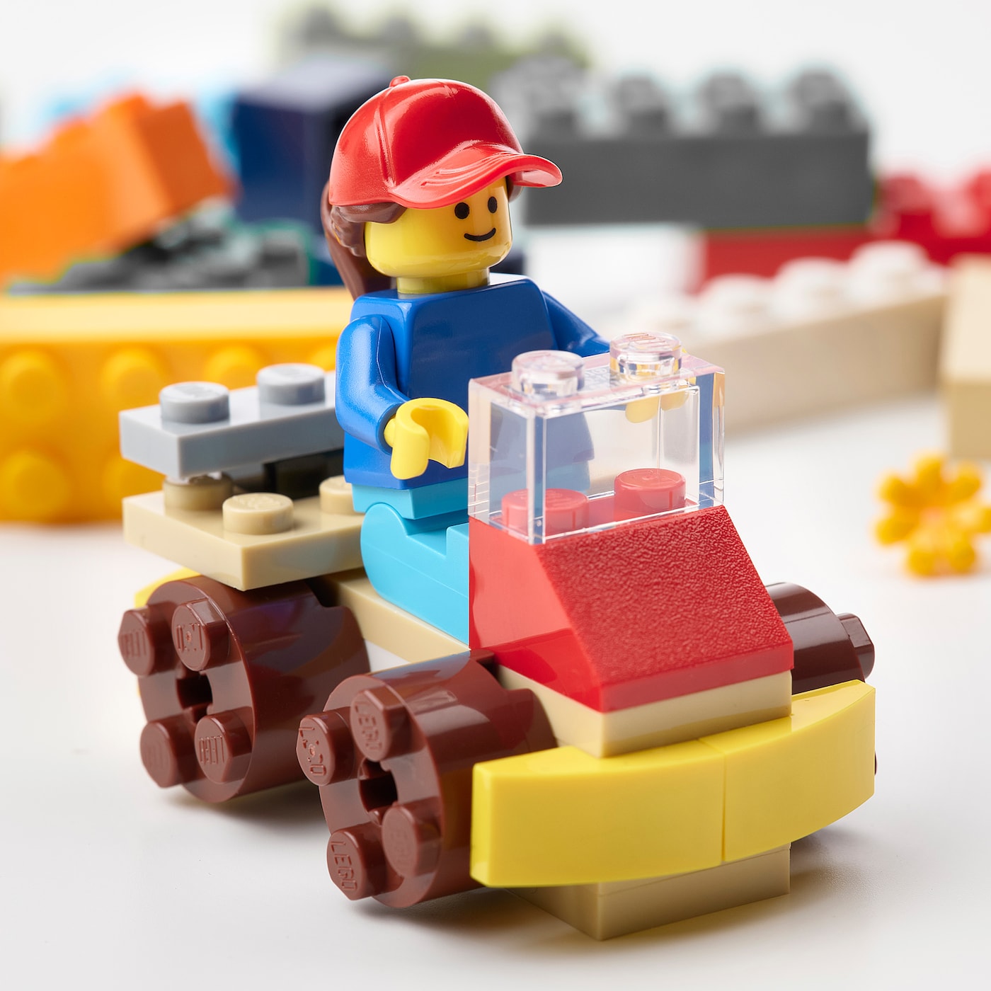Фото БЮГГЛЕК Набор кубиков LEGO® из 201 детали смешанные цвета