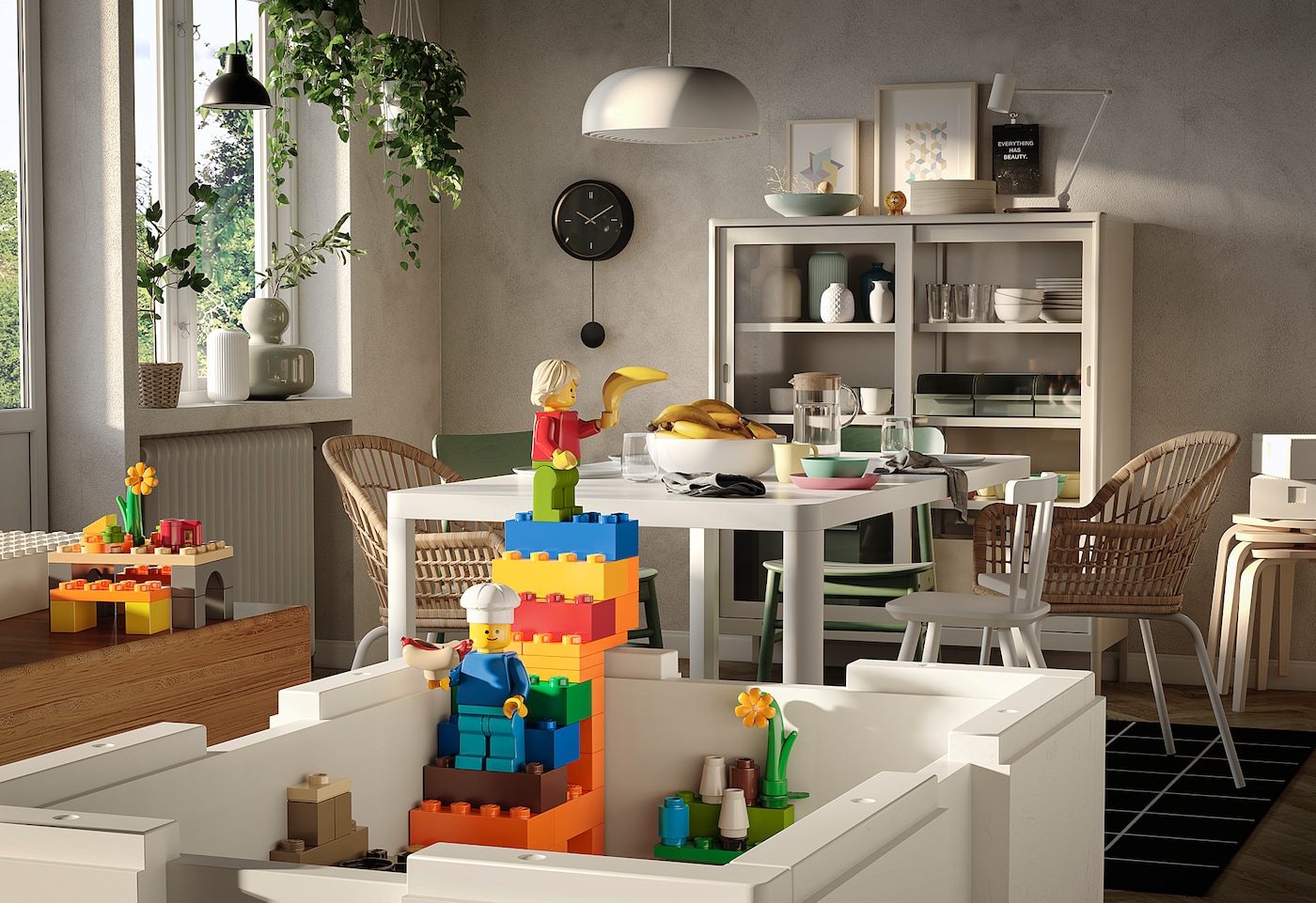 Фото БЮГГЛЕК Набор кубиков LEGO® из 201 детали смешанные цвета