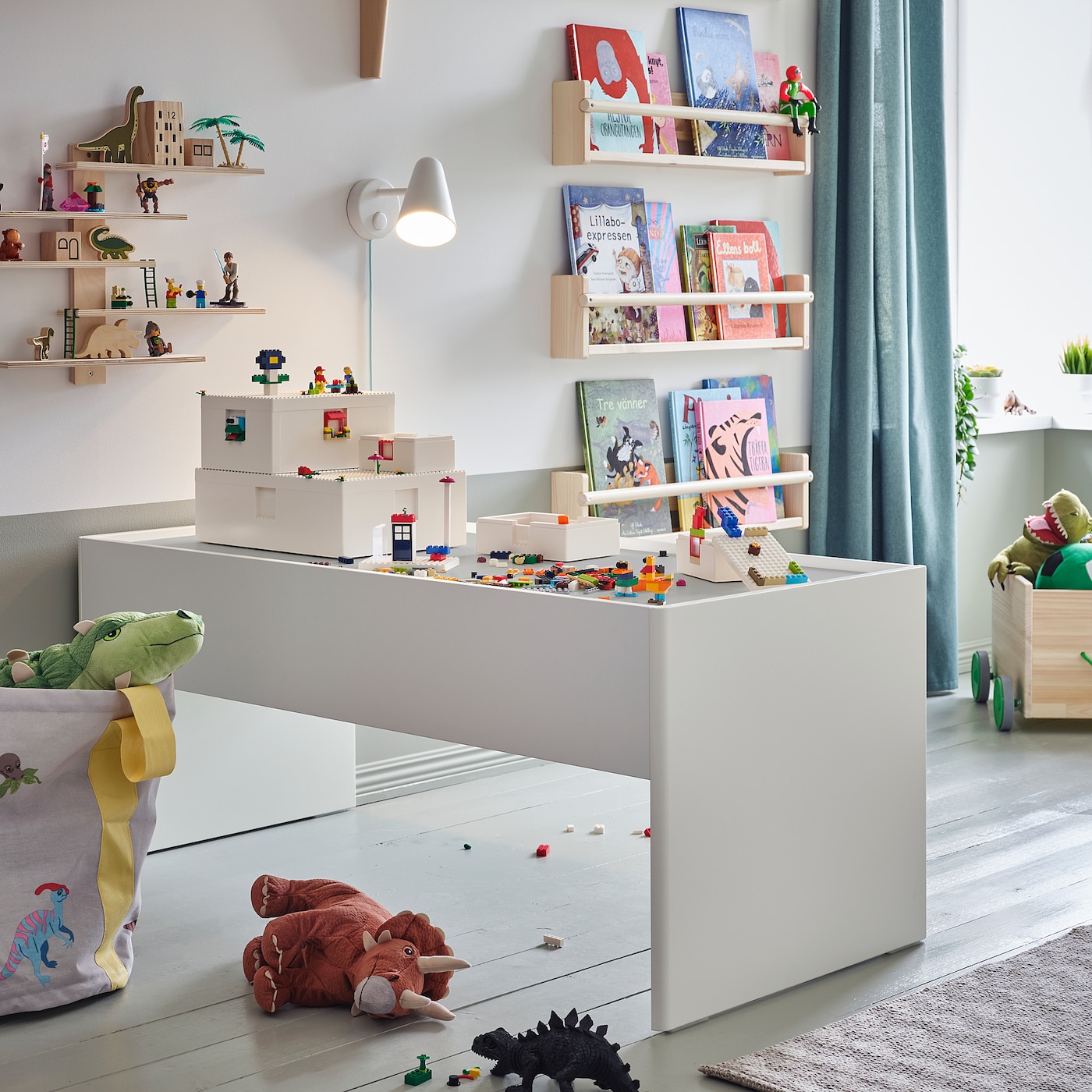 Фото БЮГГЛЕК Набор кубиков LEGO® из 201 детали смешанные цвета