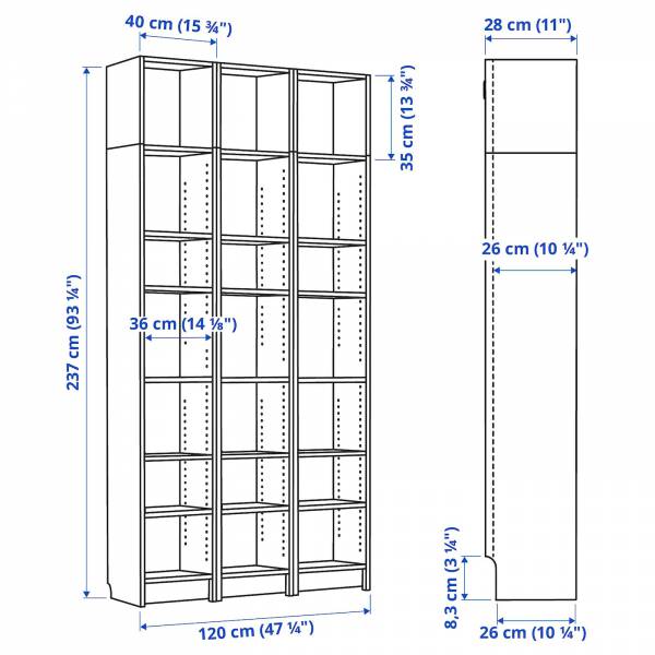 Billy ikea книжный шкаф инструкция