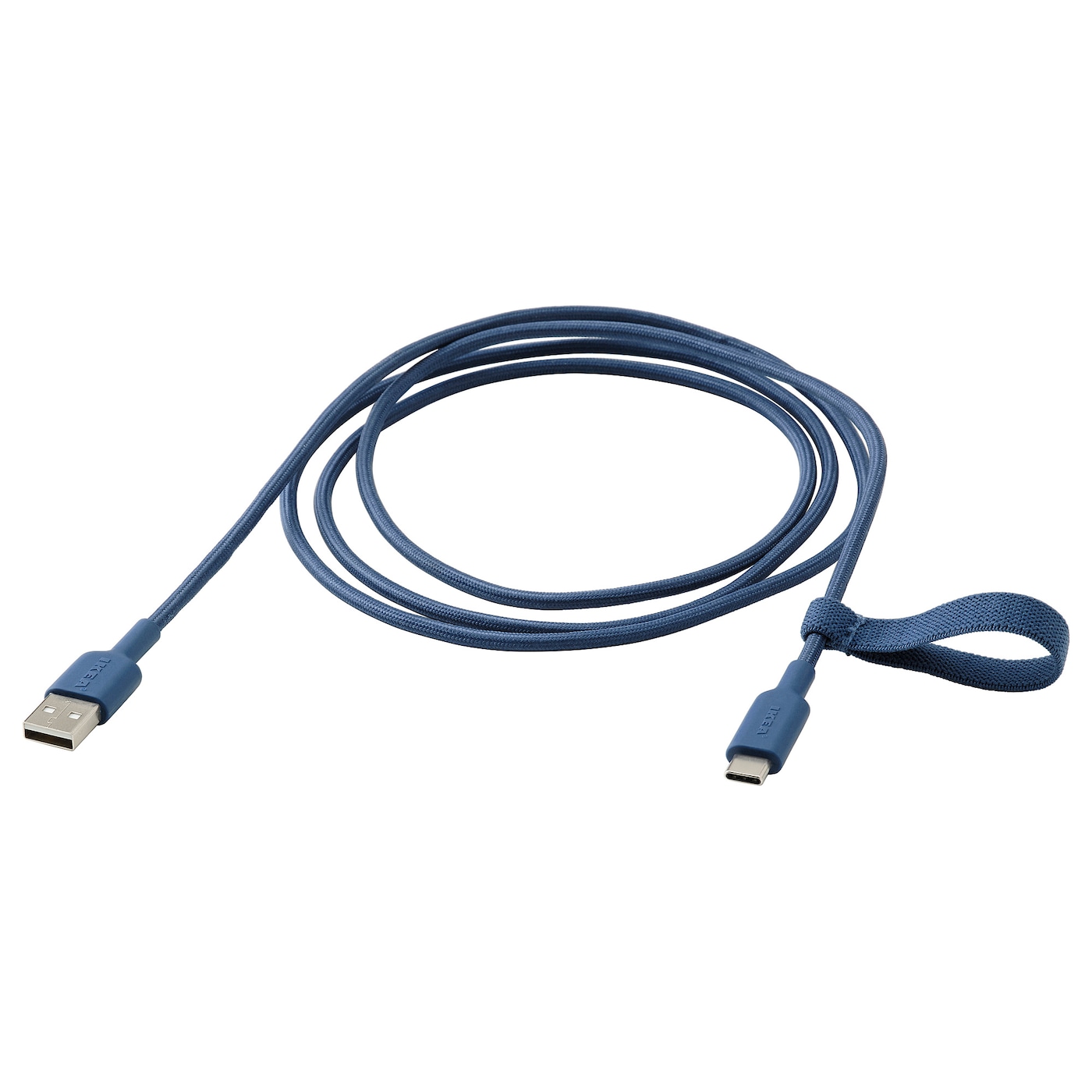 Фото ЛИЛЛХУЛЬТ, USB-A — USB-C, синий