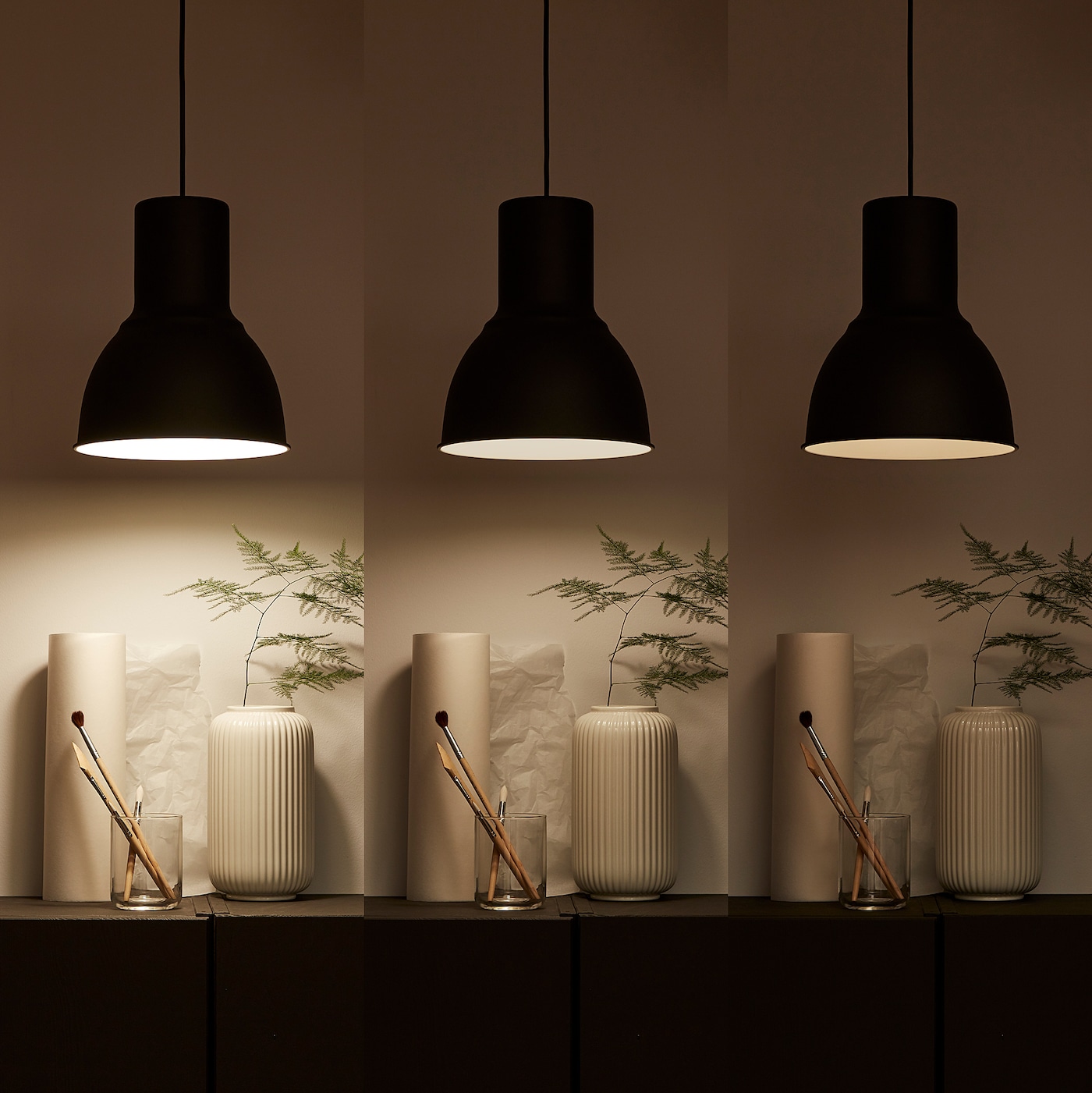 Фото ТРОДФРИ Комплект диммера интеллектуальный беспроводной с регулируемой яркостью/теплый белый