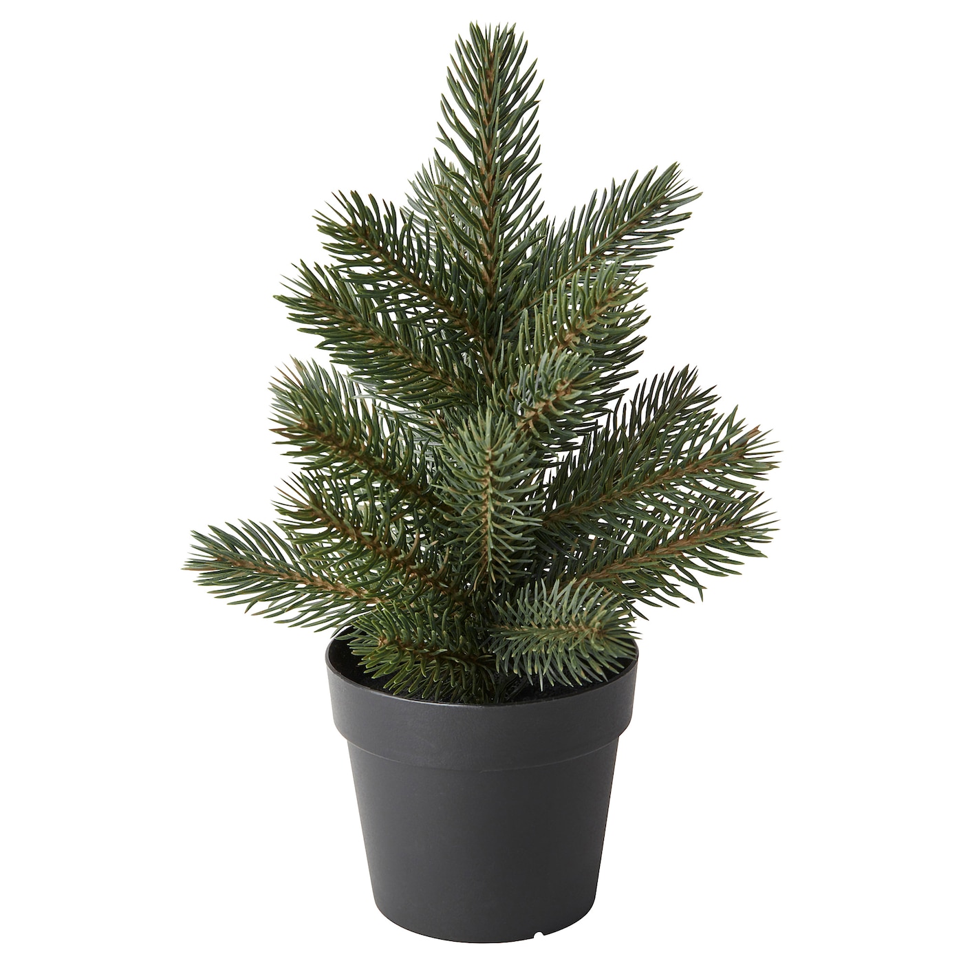 Фото ВИНТЕРФИНТ, Искусственное растение в горшке с горшком, в помещении/на открытом воздухе/зеленая рождественская елка
