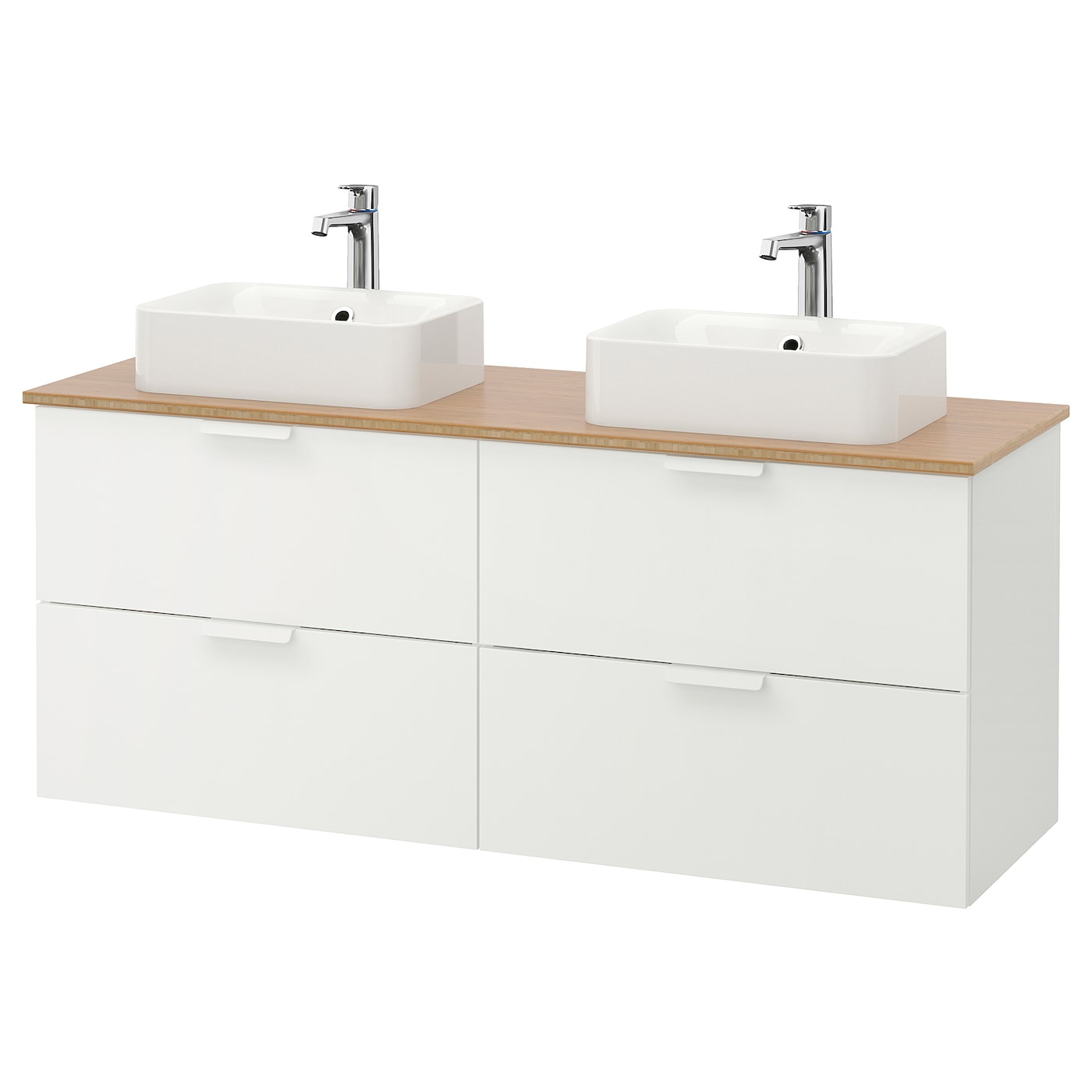 Фото ГОДМОРГОН/ТОЛКЕН / ХОРВИК, Кабинет, столешница + раковина 17 3/4x12 2/8 дюйма