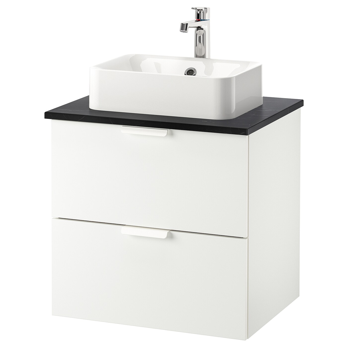 Фото ГОДМОРГОН/ТОЛКЕН / ХОРВИК, Кабинет, столешница + раковина 17 3/4x12 2/8 дюйма