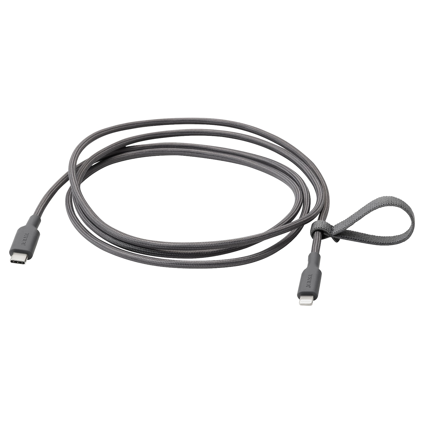 Фото ЛИЛЛХУЛЬТ, USB-C для молнии, темно-серый