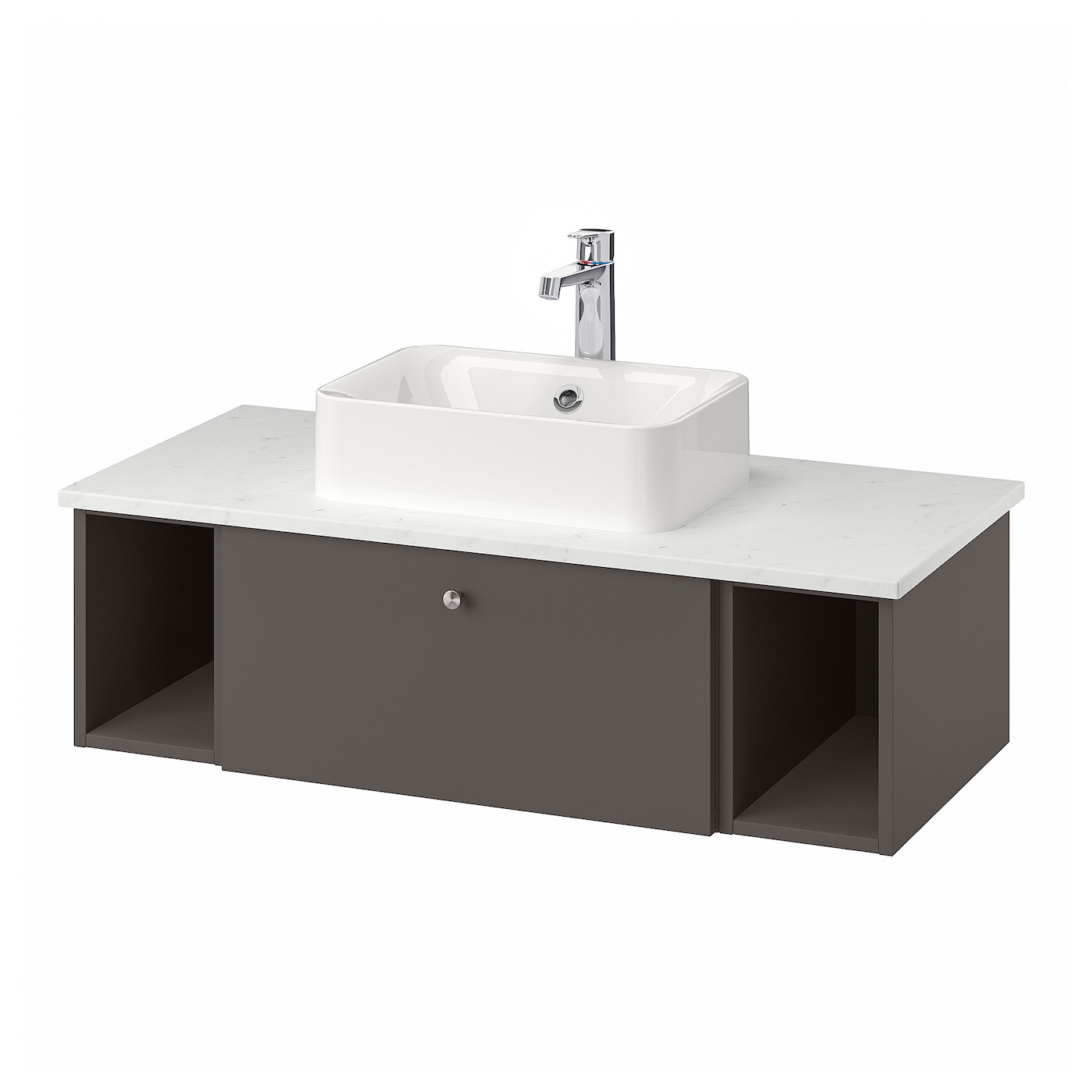 Фото ГОДМОРГОН/ТОЛКЕН / ХОРВИК, Кабинет, столешница + раковина 17 3/4x12 2/8 дюйма