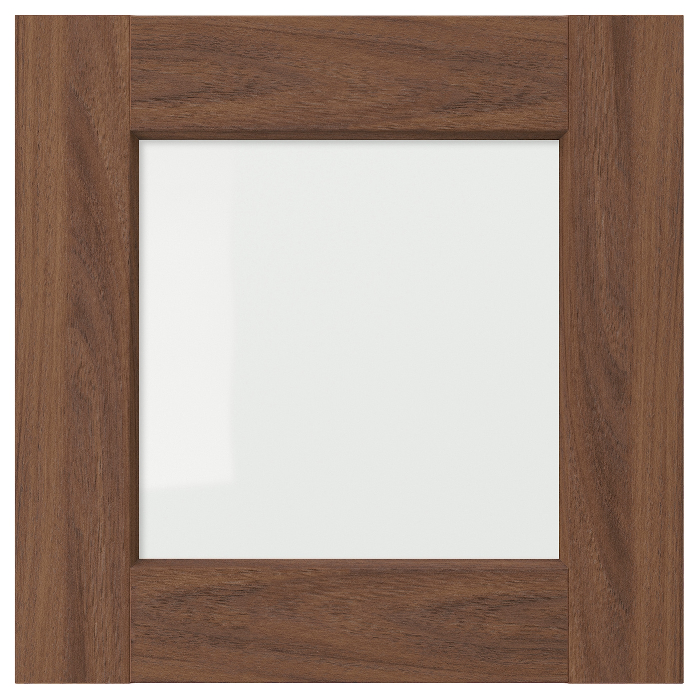 Фото ЭНКЁПИНГ, Стеклянная дверь, эффект коричневого ореха