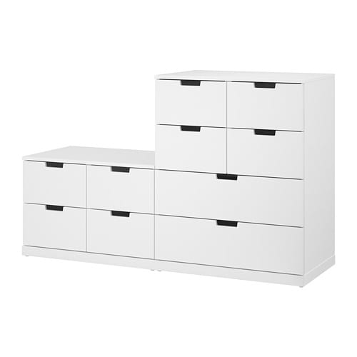 Фото Комод с 10 ящиками НОРДЛИ