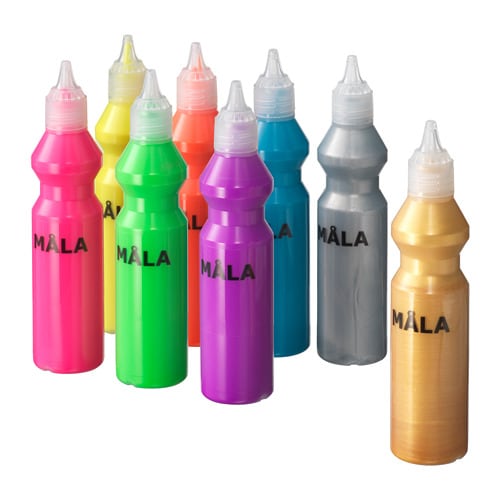 Фото Флуоресцентная / блестящая краска МОЛА