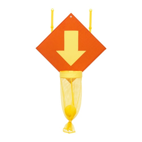 Фото Корзина с мячом / мешок на дверь ЛУСТИГТ