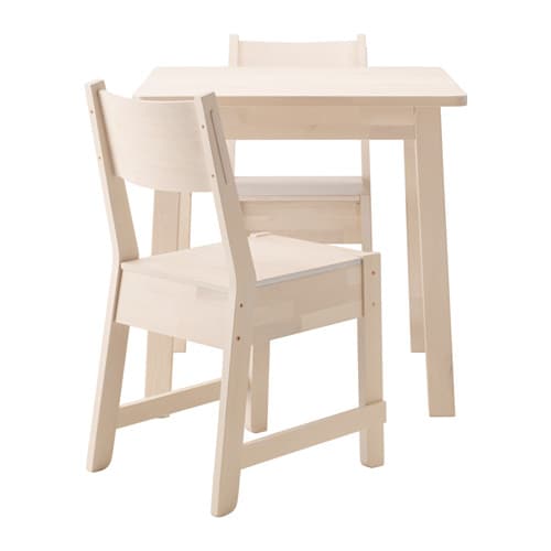 Фото Стол и 2 стула НОРРОКЕР / НОРРОКЕР